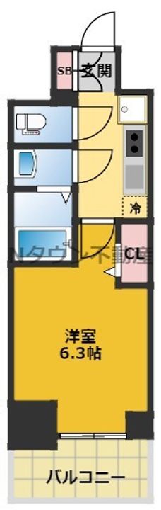 プレサンス上前津リラシスの間取り