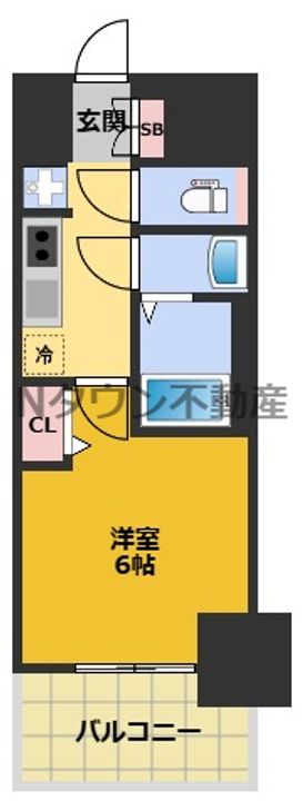 プレサンス東別院セレニスの間取り