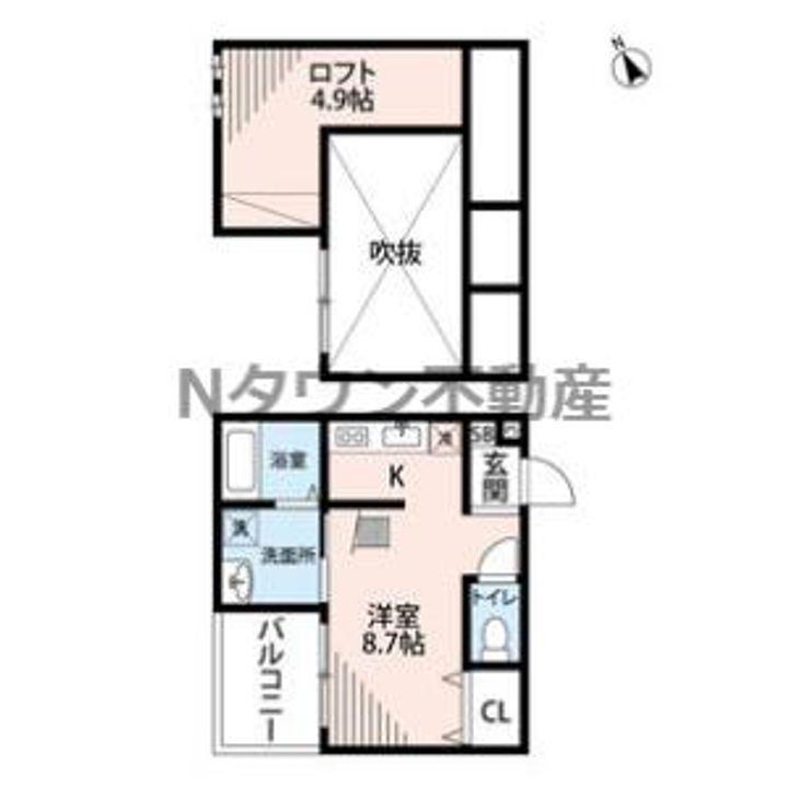 エルフパパ庄内緑地(エルフパパショウナイリョクの間取り
