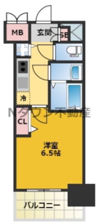 プレサンス大須プライマル1002の間取り