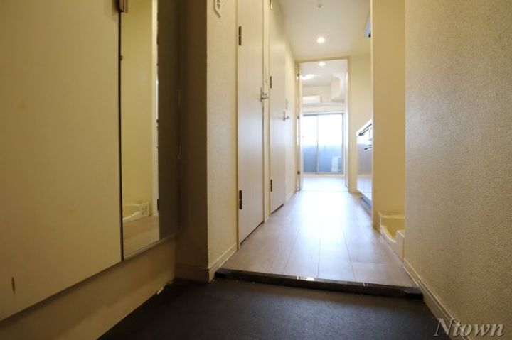 プレサンスTHE大須観音の玄関