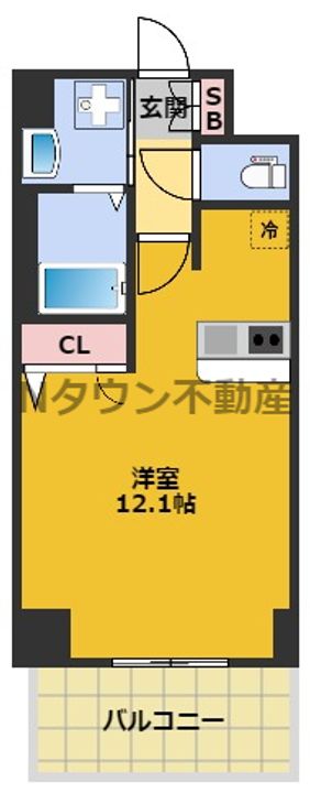 プレサンス東別院駅前コネクションの間取り