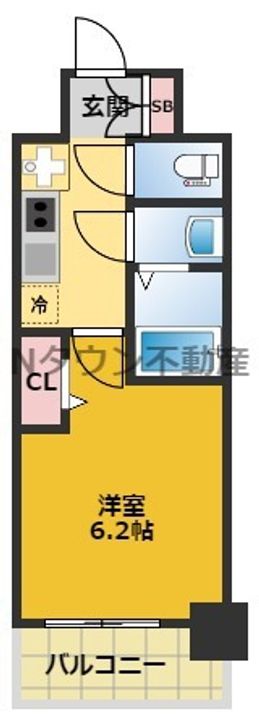 メイクス矢場町Ⅱの間取り