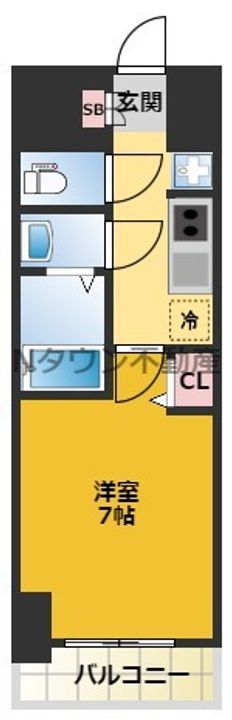 メイクス城西レジデンスの間取り