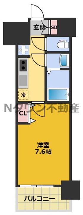 ディアレイシャス名古屋中村公園の間取り