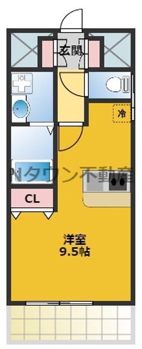 プレサンス名古屋駅前の間取り