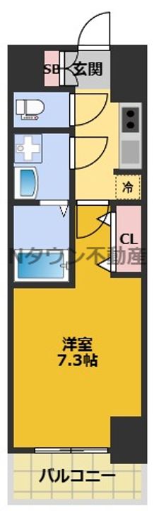 S-RESIDENCE池下駅前の間取り