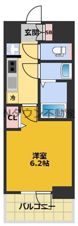 プレサンス千種駅前レガートの間取り