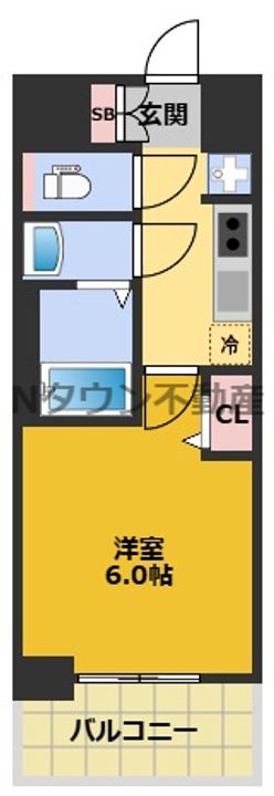プレサンス千種駅前レガートの間取り