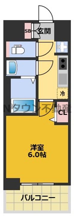 プレサンス千種駅前レガートの間取り