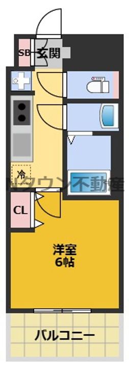 プレサンス太閤通駅前デュプルの間取り