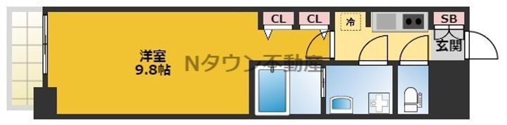 S-RESIDENCE大曽根駅前の間取り