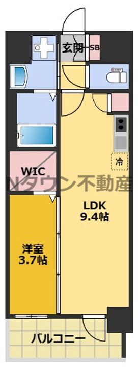 エステムコート名古屋TWIN WESTの間取り