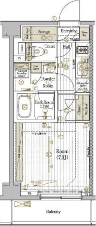 ブライズ西大井DUEの間取り