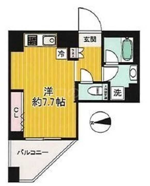 スパシエ蒲田グランドタワーの間取り
