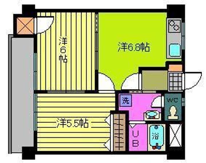 マリンパレット・の間取り