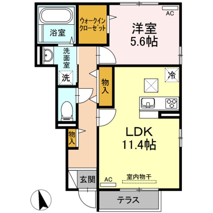マルカートの間取り