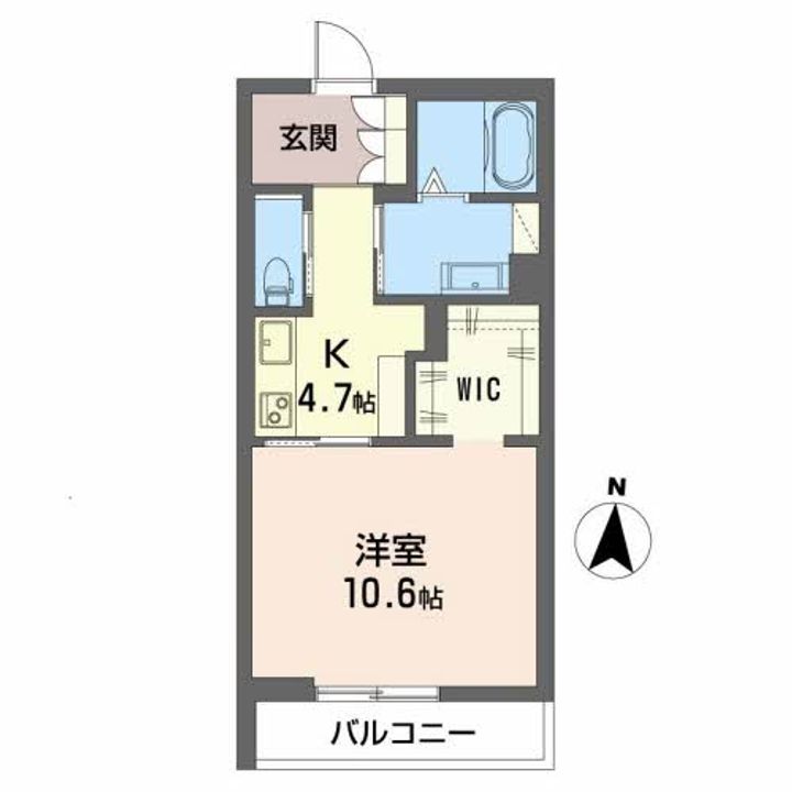 シャーメゾン アヴァンセ302の間取り