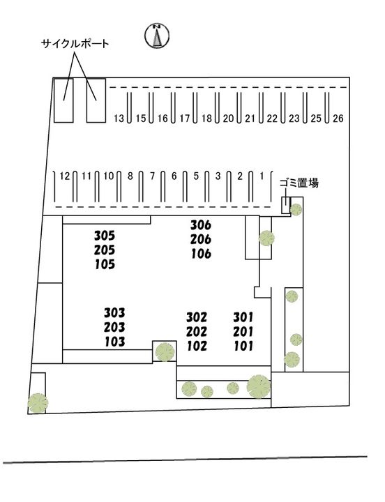 シャーメゾン アヴァンセ302のその他画像