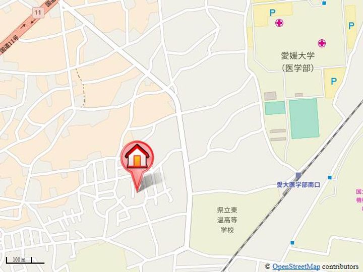 フェリシアス203の地図