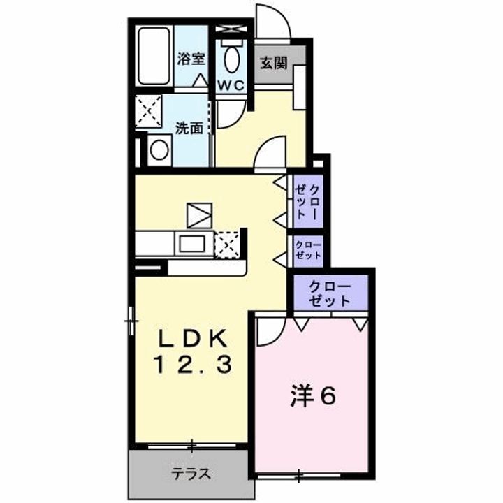蔵野の間取り