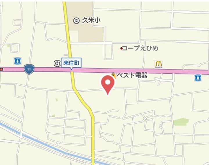 ガーデンハイツA201の地図