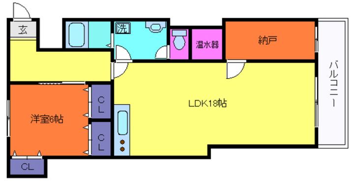 ライブタウン翠光の間取り