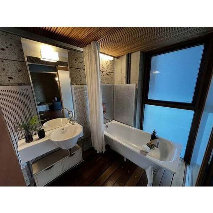 精道アパートの風呂