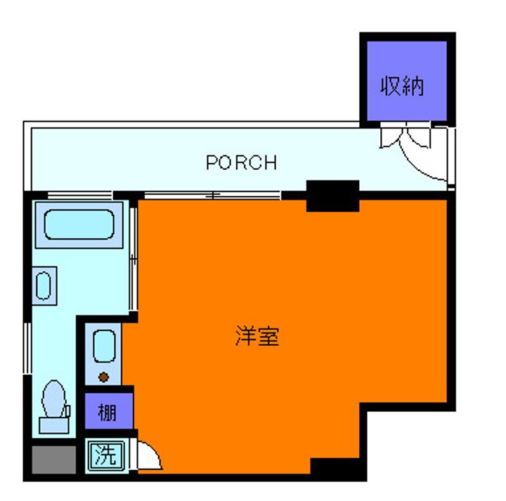 精道アパートの間取り