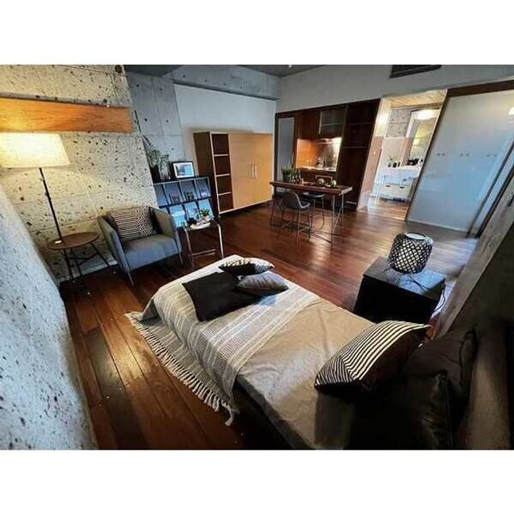 精道アパートの内装