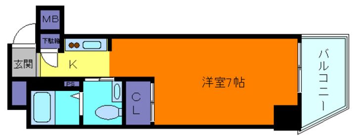レジデンスSAKURAの間取り