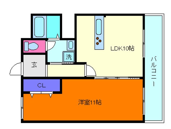 リアライズ高尾(旧:アーバン高尾)の間取り