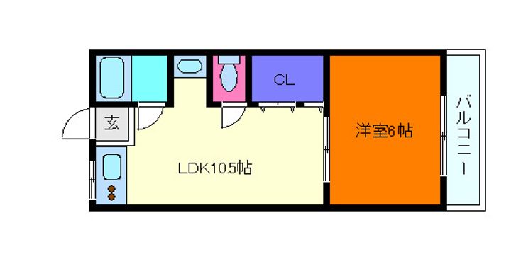 ハイツローレルの間取り