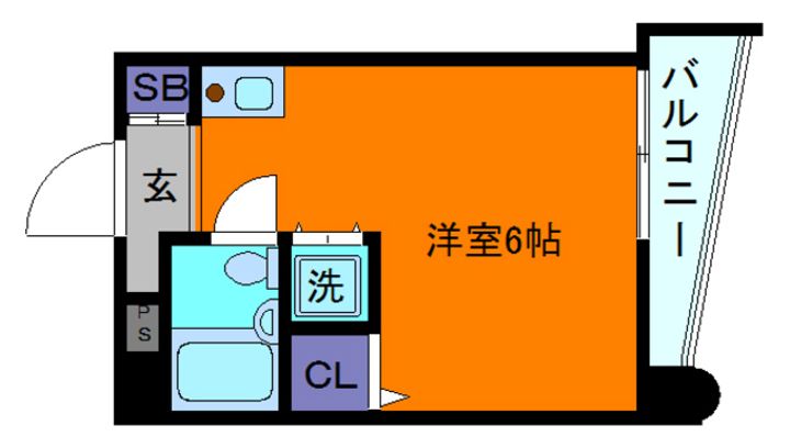 GARDEN住吉の間取り
