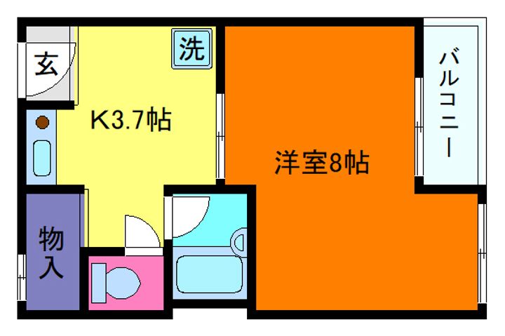 松田ビルの間取り