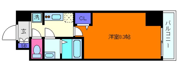 ファーストフィオーレ東灘の間取り