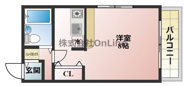 CTビュー八戸ノ里の間取り