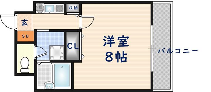 コージー太閤の間取り
