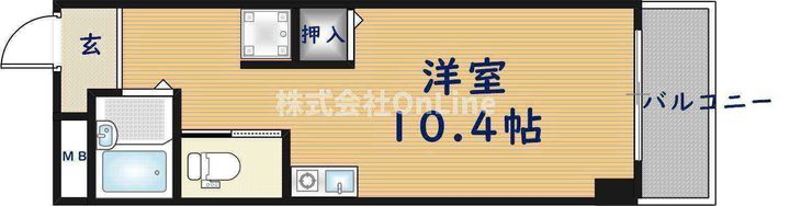 コンフォート布施の間取り