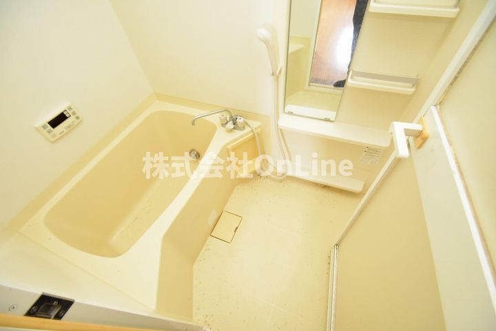 大阪府八尾市安中町1丁目(アパート)の賃貸物件の風呂