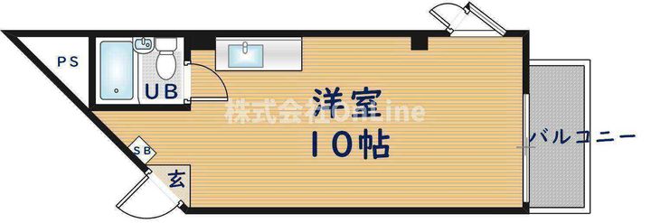 フライングブルーの間取り