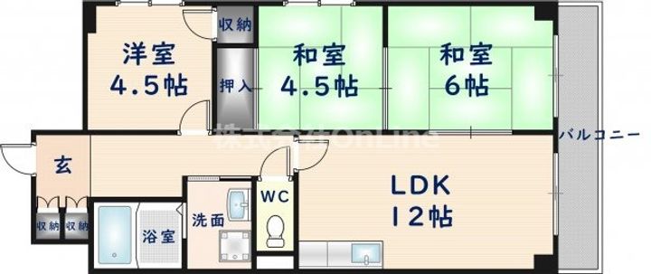 ヌベルミズノの間取り