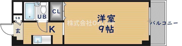 メゾンドーム千成の間取り