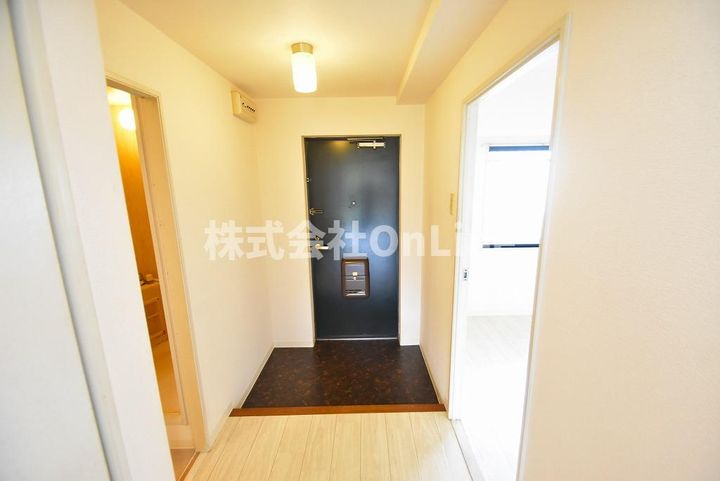 大阪府八尾市東山本新町9丁目(マンション)の賃貸物件の玄関