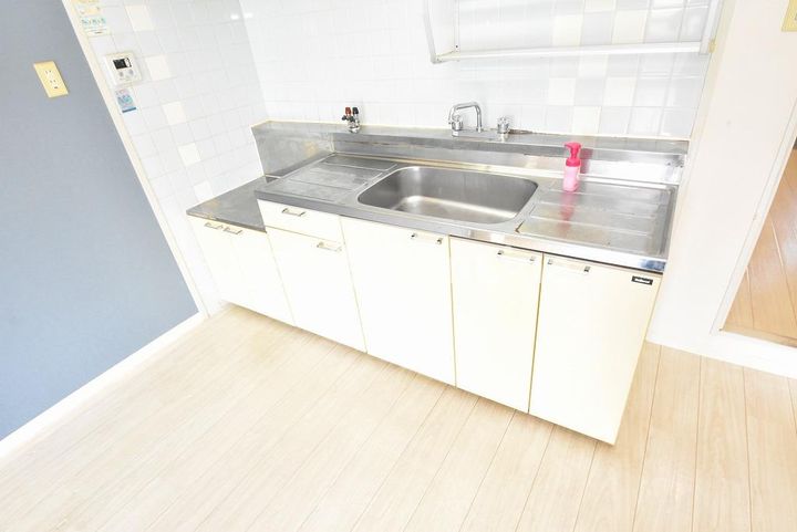 大阪府八尾市東山本新町9丁目(マンション)の賃貸物件のキッチン