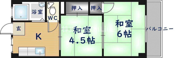 田中マンションの間取り
