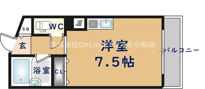 東大阪レヂデンスの間取り