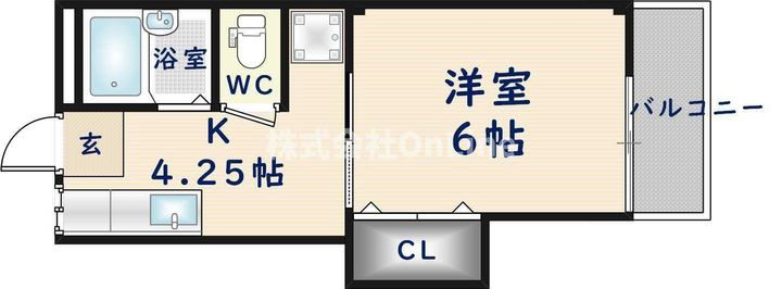 レジェンド小阪の間取り