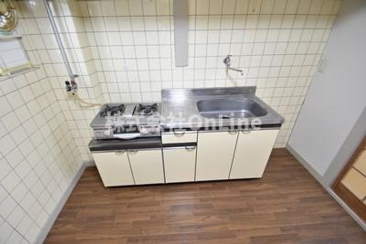 門野マンションB棟のキッチン