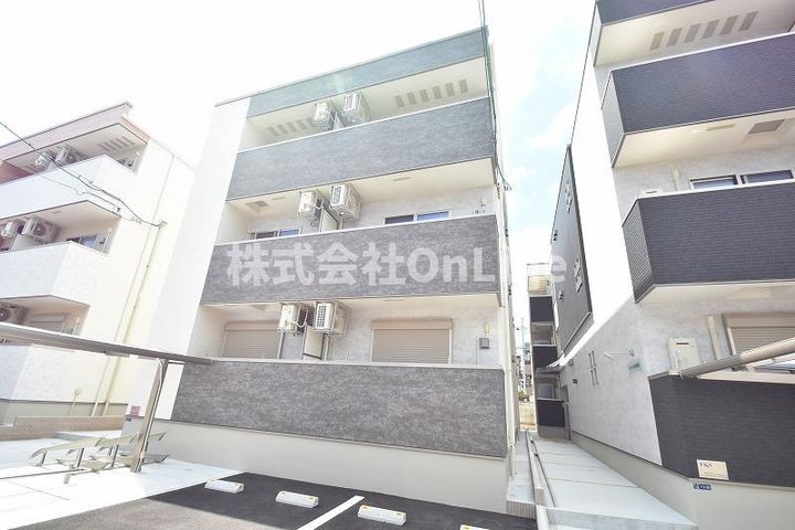 大阪府東大阪市友井1丁目(アパート)の賃貸物件の外観